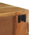 vidaXL Nástenná TV skrinka 100x30x19 cm masívna akácia