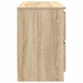 vidaXL TV skrinka Dub Sonoma 100x35x54 cm Konštrukcia dreva
