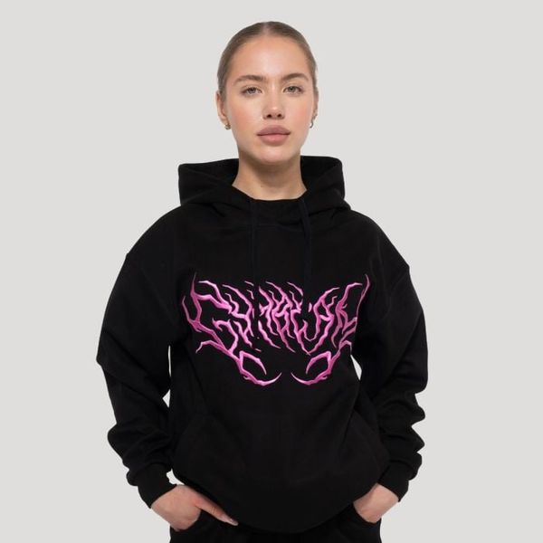 Dámska mikina Thorn Black - GymBeam, veľkosť M