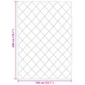 vidaXL Letná prikrývka 200 x 140 cm Leto 200 gsm Antracitová a taupe