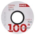 Koaxiálny kábel Emos CB115 / 100 m / 6,8 mm