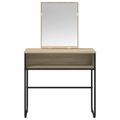 vidaXL Toaletný stolík Dub sonoma 81 x 40 x 131 cm Kompozitné drevo