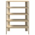vidaXL Regál na topánky dub sonoma 61x32x87,5 cm spracované drevo