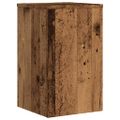 vidaXL Stojany na rastliny 2 ks staré drevo 30x30x50 cm kompoz. drevo