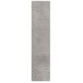 vidaXL Botník betónovo sivý 63x24x103 cm spracované drevo