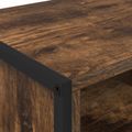 vidaXL Skriňa na topánky 60 x 35 x 44 cm Kompozitné drevo Dymová dub