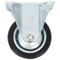 vidaXL 24 ks pevné kolieska 75 mm