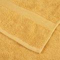 vidaXL Prémiové uteráky SOLUND 4 ks zlaté 100x200 cm 600 g/m2