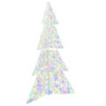 vidaXL Vianočný stromček 240 LED Viacfarebný 180 cm Akryl