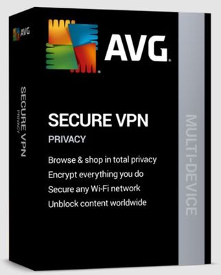 AVG Secure VPN (Multi-device, až 10 device) 1 Year