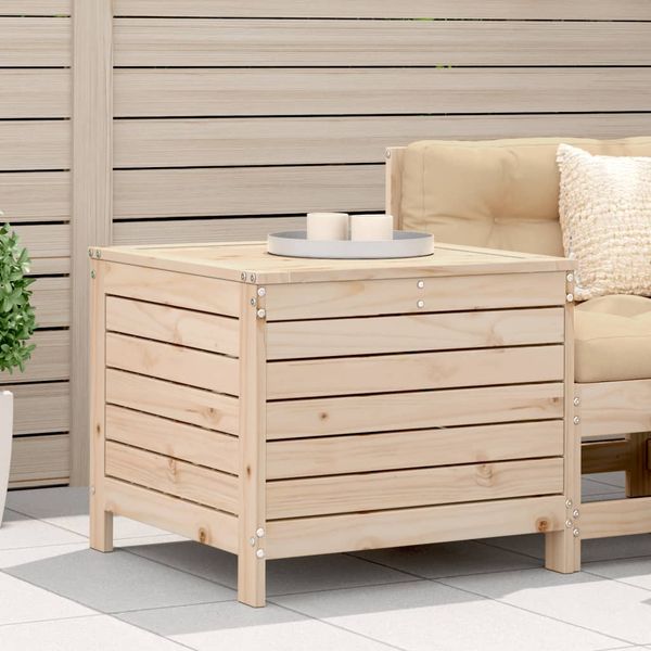 vidaXL Záhradná taburetka 62x63,5x53,5 cm borovicový masív