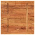 vidaXL Stolová doska 80x80x3,8 cm štvorec masívna akácia