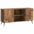 vidaXL TV skrinka 102 x 34,5 x 50 cm Staré drevo Kompozitné drevo