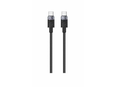 Kábel iPEAX 90010101 USB-C/USB-C 1m Black
