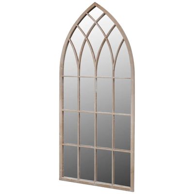 vidaXL Gotické záhradné zrkadlo 50x115 cm, do interiéru a exteriéru