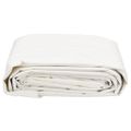 vidaXL Celta biela Ø 4 m 650 g/m²