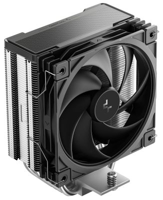 DEEPCOOL chladič AG400 G2 / 120mm fan / 4x heatpipes / PWM / pre Intel i AMD Chladič procesora, single-tower, 4× heatpipe ⌀6 mm, 120 mm PWM ventilátor, 500–2200 RPM, 70,09 CFM, ≤29,22 dB(A)