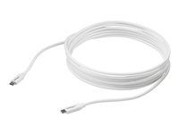13 ft / 4m - 5A PD - M/M - White - USB 2.0 - USB-IF Certified - USB Type C Cable - USB C Charging Cable (USB2C5C4MW) - USB kábel - USB-C (samec) do USB-C (samec) - USB 2.0 - 5 A - 4 m - biela