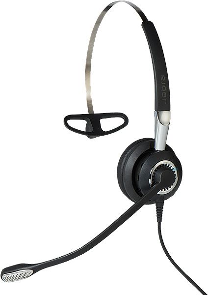 Jabra BIZ 2400 II/Mono/QD/Drôt/Čierna-strieborná