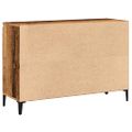 vidaXL Komoda staré drevo 102x35x70 cm kompozitné drevo