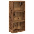 vidaXL Kúpeľňová nástenná skriňa Staré drevo 30 x 16 x 62,5 cm