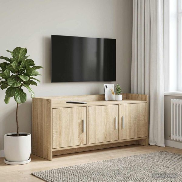 vidaXL TV skrinka 102 x 33 x 47 cm Dub sonoma Kompozitné drevo