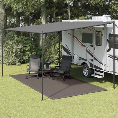 vidaXL Koberec do stanu 200x400 cm antracit