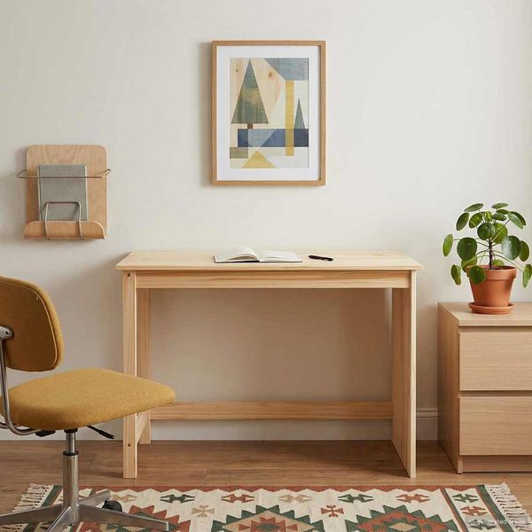 vidaXL Stôl Hnedá 112 x 50 x 75 cm Masívne borovicové drevo