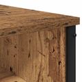 vidaXL Toaletný stolík Staré drevo 81 x 40 x 131 cm Kompozitné drevo