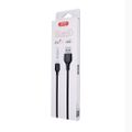 XO kábel NB103 USB - microUSB 1,0 m 2,1A čierna
