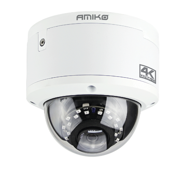 AMIKO IP kamera Dome DVW20M 4K POE Antivandal - zánovná