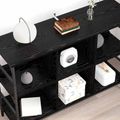 vidaXL Servírovacia skriňa Čierny dub 102 x 32 x 73,5 cm