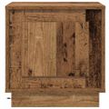 vidaXL Nočný stolík Staré drevo 44 x 34,5 x 45 cm Kompozitné drevo