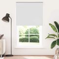 vidaXL Roleta Zatemnenie biela 140x210cm Šírka látky 136,6cm Polyester