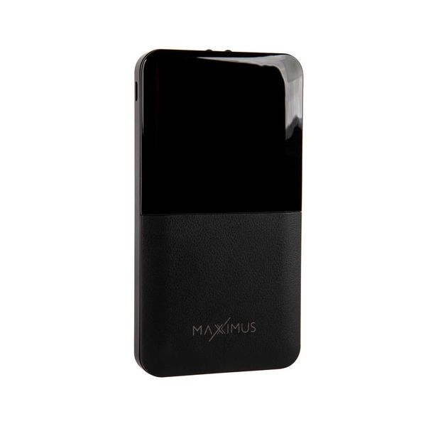 POWERBANK MX ROTH 10 000 mAh, 2XUSB, 10W Li-Po, BLACK, + microUSB CABLE