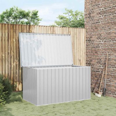 vidaXL Záhradný úložný box, sivý 171x99x93 cm