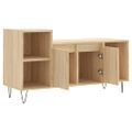 vidaXL TV skrinka dub sonoma 100x35x55 cm spracované drevo