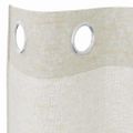 vidaXL Voile záclona 2 ks Krémová 225 x 140 cm Polyester