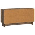 vidaXL TV skrinka 99 x 34,5 x 50 cm Dymový dub Kompozitné drevo