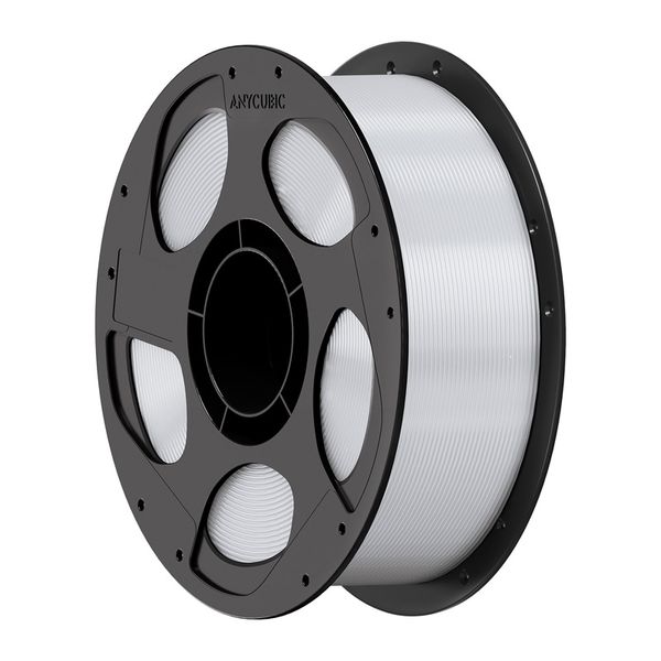 Filament Anycubic pre PC (priehľadná biela) 1 kg