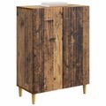 vidaXL Servírovacia skriňa Staré drevo 66 x 34,5 x 90 cm
