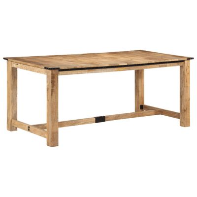 vidaXL Jedálenský stôl 180x90x75 cm masívne mangovníkové drevo