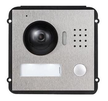 Dahua modulárna IP dvere stanica VTO2000A-C-2 modul 1x zvonok, CMOS 1Mpix 1/3", TCP/IP, nehrdzavejúci oceľ, CAT5, PoE, CZ, SIP