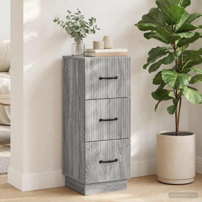 vidaXL Zásuvkový kabinet 33 x 34,5 x 87 cm Kompozitné drevo