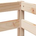 vidaXL Detská vyvýšená posteľ veža bielo-čierna 90x200 cm borovica