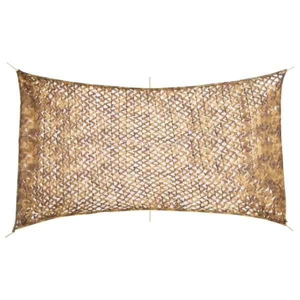 vidaXL Maskovacia sieť s úložným vreckom 506x279 cm piesková