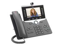 IP video telefón - s digitálnym fotoaparátom, rozhranie Bluetooth - SIP, SDP - 5 riadkov - uhol - repasované - kompatibilné s TAA