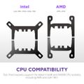 NZXT vodní chladič Kraken 240 / 2x120mm fan / 4-pin PWM / LCD disp. / 6 let Vodní chladic, pro CPU, pro Intel i AMD, LCD displej, 2× 120mm ventilátor, socket 1851, 1700, 1200, 115x, AM5, AM4, 4pin PWM, 6 l