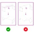 vidaXL Stolová doska svetlohnedá 120x50x(2-6)cm ošetrený masív hrany