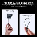 INTENSO W65ACIC GaN, USB-A/C, Nabíjačka, 65W, čier
